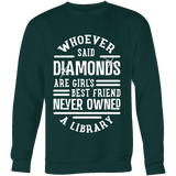 Diamonds & Libraries - Gifts For Reading Addicts