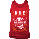 BAE, Books Are Everything Mens Tank - Gifts For Reading Addicts