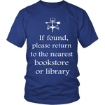 If found return to bookstore - Gifts For Reading Addicts