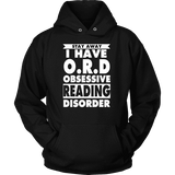 Stay Away I Have O.R.D Hoodie - Gifts For Reading Addicts