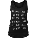 Library Stamp Womens Tank - Gifts For Reading Addicts