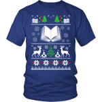 Christmas Ugly Unisex T-shirt - Gifts For Reading Addicts