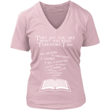 They say you are what you read V-neck - Gifts For Reading Addicts