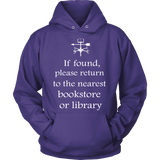 If found return to bookstore - Gifts For Reading Addicts