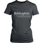 Bibliophile Fitted T-shirt - Gifts For Reading Addicts