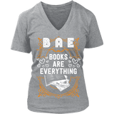 BAE, Books Are Everything V-neck - Gifts For Reading Addicts