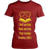 The reading Nirvana T-shirt - Gifts For Reading Addicts