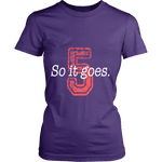 So it Goes T-shirt - Gifts For Reading Addicts