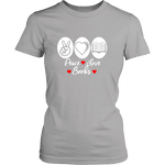 Peace, Love, Books Fitted T-shirt - Gifts For Reading Addicts