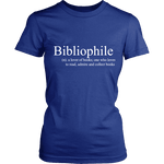 Bibliophile Fitted T-shirt - Gifts For Reading Addicts