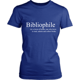 Bibliophile Fitted T-shirt - Gifts For Reading Addicts