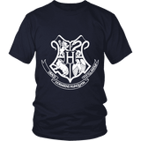 The Hogwarts Crest Unisex T-shirt - Gifts For Reading Addicts