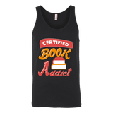 Certified book addict Unisex Tank - Gifts For Reading Addicts