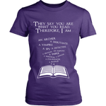 They say you are what you read, therefore ... - Gifts For Reading Addicts