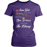 Beauty And The Beast Fitted T-shirt - Gifts For Reading Addicts