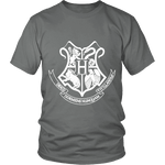 The Hogwarts Crest Unisex T-shirt - Gifts For Reading Addicts