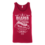 I am a reader Unisex Tank - Gifts For Reading Addicts