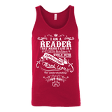 I am a reader Unisex Tank - Gifts For Reading Addicts