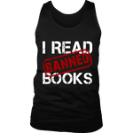 I Read Banned Books Mens Tank Top - Gifts For Reading Addicts