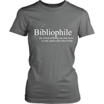 Bibliophile Fitted T-shirt - Gifts For Reading Addicts