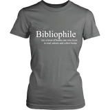 Bibliophile Fitted T-shirt - Gifts For Reading Addicts