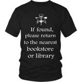 If found return to bookstore - Gifts For Reading Addicts