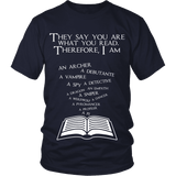 They say you are what you read, therefore ... - Gifts For Reading Addicts