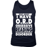 Stay Away I Have O.R.D Mens Tank Top - Gifts For Reading Addicts