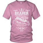 I am a reader Unisex T-shirt - Gifts For Reading Addicts