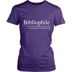 Bibliophile Fitted T-shirt - Gifts For Reading Addicts