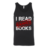 I Read Banned Books Unisex Tank Top - Gifts For Reading Addicts