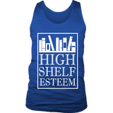 High Shelf Esteem Mens Tank - Gifts For Reading Addicts