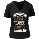 Coffee & Books - V-neck - Gifts For Reading Addicts