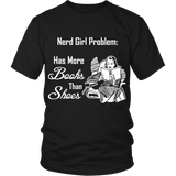 Nerd Girl Problem - Gifts For Reading Addicts