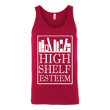 High Shelf Esteem Unisex Tank - Gifts For Reading Addicts