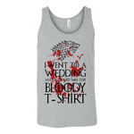 Game of Thrones Bloody T-shirt Unisex Tank - Gifts For Reading Addicts