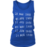 Library Stamp Womens Tank - Gifts For Reading Addicts