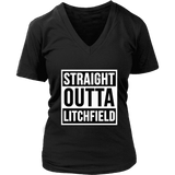 Straight Outta Litchfield Tees - Gifts For Reading Addicts