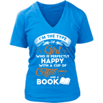 Coffee & Books - V-neck - Gifts For Reading Addicts