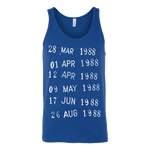 Library Stamp Unisex Tank - Gifts For Reading Addicts