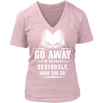 Away you go - V-neck - Gifts For Reading Addicts