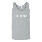 Bibliophile Unisex Tank - Gifts For Reading Addicts