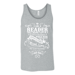 I am a reader Unisex Tank - Gifts For Reading Addicts