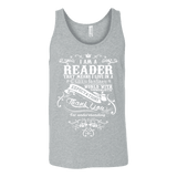 I am a reader Unisex Tank - Gifts For Reading Addicts