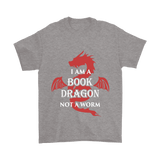 I Am A Book Dragon Unisex T-shirt - Gifts For Reading Addicts