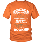 Books and Coffee Unisex T-shirt - Gifts For Reading Addicts