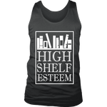 High Shelf Esteem Mens Tank - Gifts For Reading Addicts