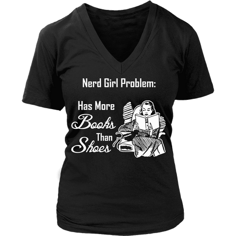 Nerd Girl Problem - Gifts For Reading Addicts