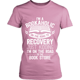 I'm a Bookaholic Fitted T-shirt - Gifts For Reading Addicts