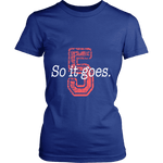 So it Goes T-shirt - Gifts For Reading Addicts